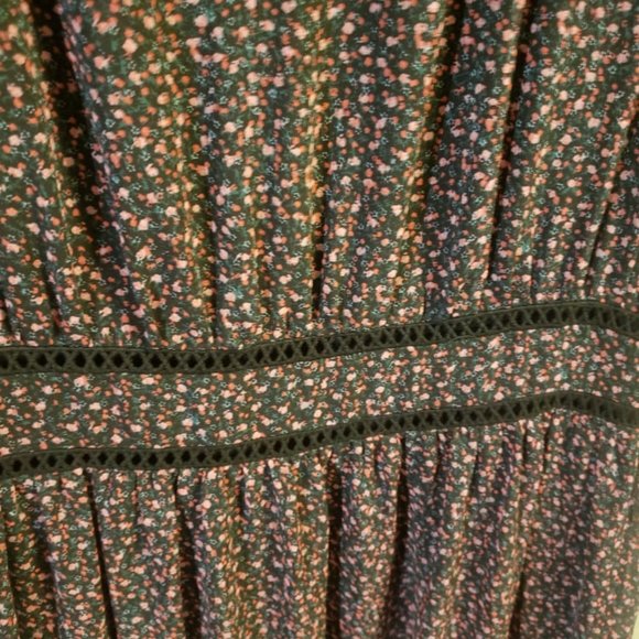 Rebecca Minkoff Black and Pink Midi Dress - Picture 6 of 10